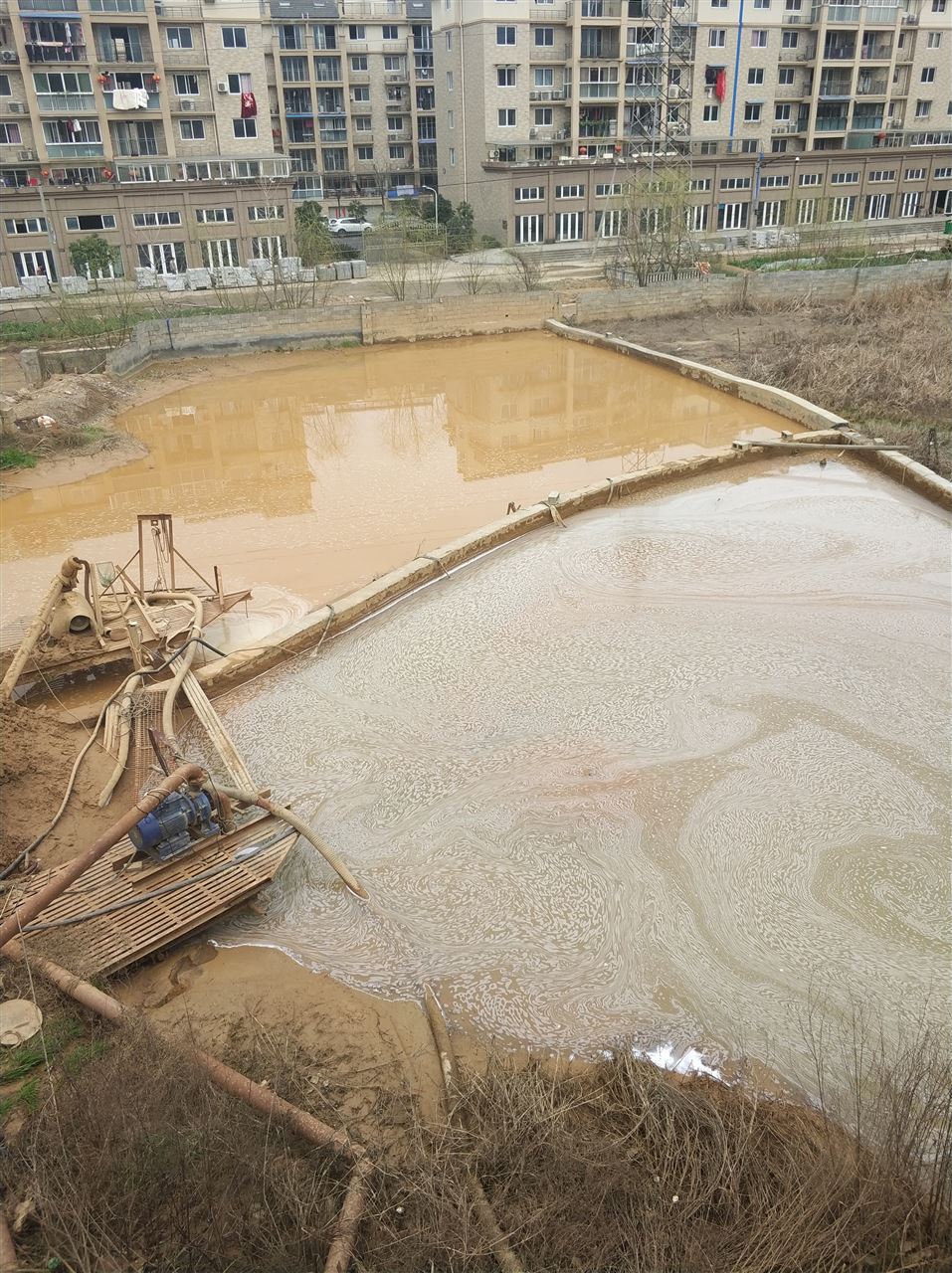 大余沉淀池淤泥清理-厂区废水池淤泥清淤