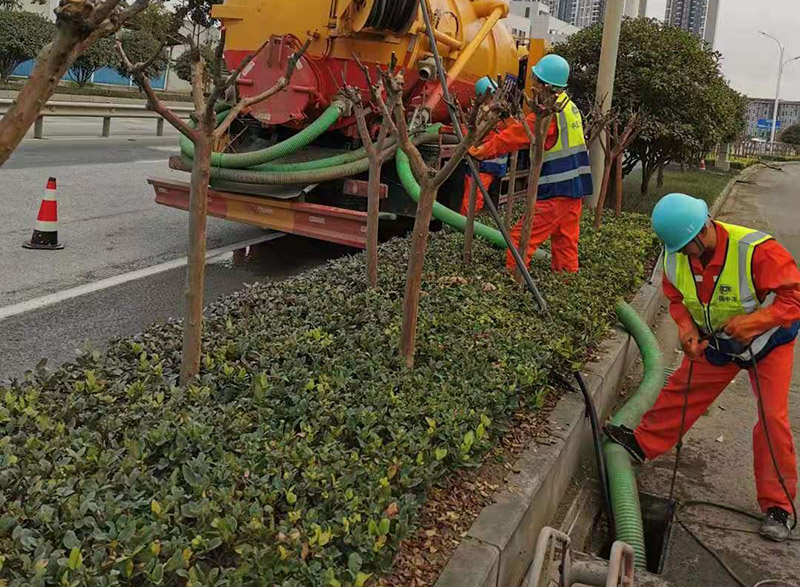 大余市政管道清淤